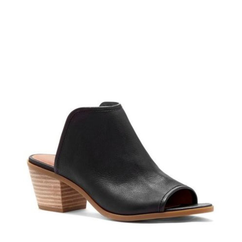 NWOT 🍀 Lucky Brand Leather Baldomero Mule - 7.5